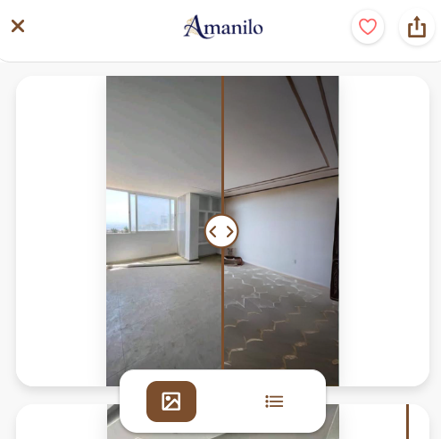 Intérieurs valorisés virtuellement