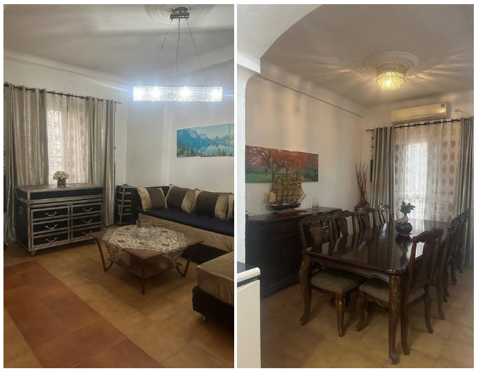 First floor living and dining rooms in El Achour Algiers